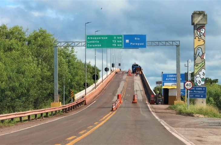 Ponte sobre o Rio Paraguai em Corumbá vai passar por nova etapa de recuperação