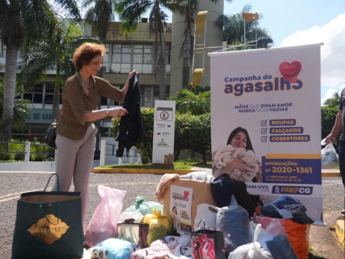 Pit Stop do Agasalho arrecada roupas e cobertores nesta sexta em Campo Grande