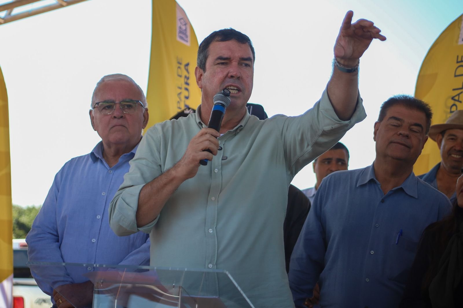 Riedel homologa pavimentação da MS-040 entre Brasilândia e Santa Rita do Pardo