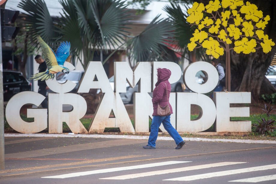 Nova frente fria muda o tempo em MS; veja a previsão para Campo Grande