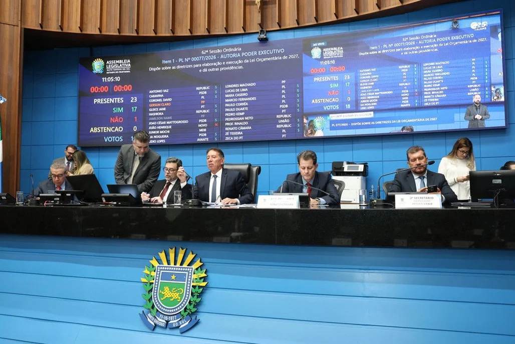 ALEMS encerra semestre com 74 sessões e 95 projetos aprovados