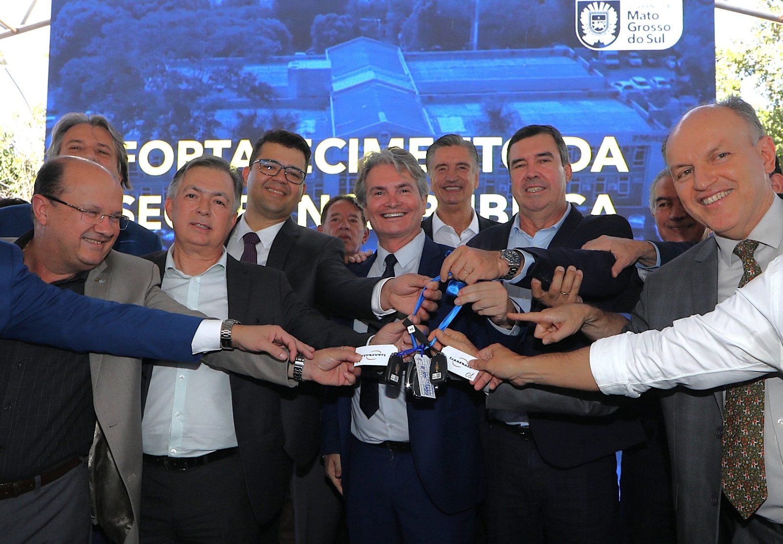 MS entrega 522 viaturas e reforça segurança com R$ 176 mi em investimentos