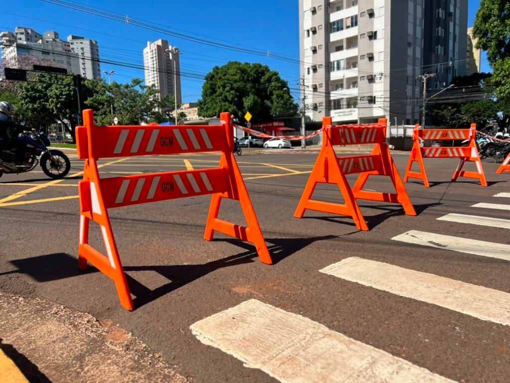 Trânsito terá bloqueios em Campo Grande nos próximos dias; confira os locais