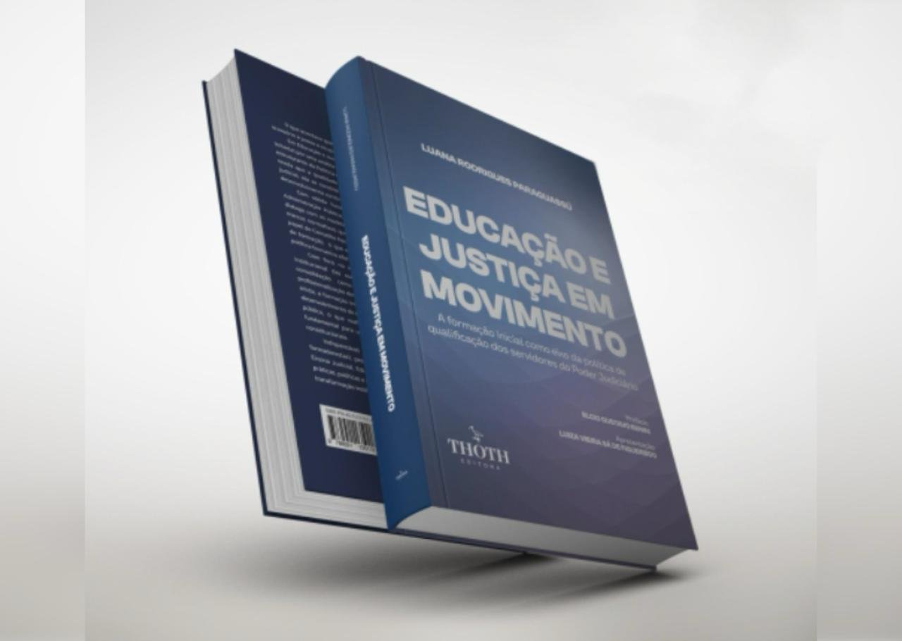 Luana Paraguassu lança livro sobre formação de servidores do Judiciário
